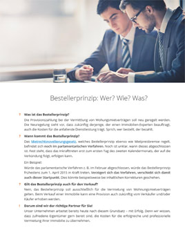 Bestellerprinzip: Wer? Wie? Was?